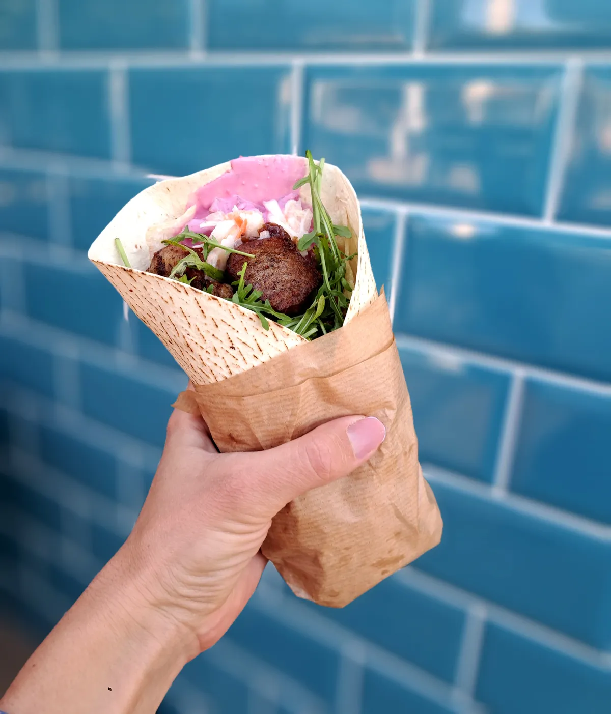 Harcsás wrap